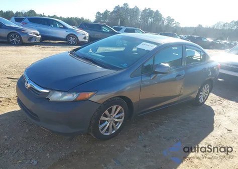 2012 Honda Civic Ex z USA, uszkodzony, nr VIN 19XFB2F85CE339524